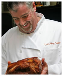 Let Carl take your grilling to the next level, or come see him in person at Carl & Chelle's Steakhouse!